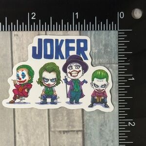 🌀10/$10🌀 The Joker Harley Quinn Reusable Waterproof Vinyl Sticker Decal